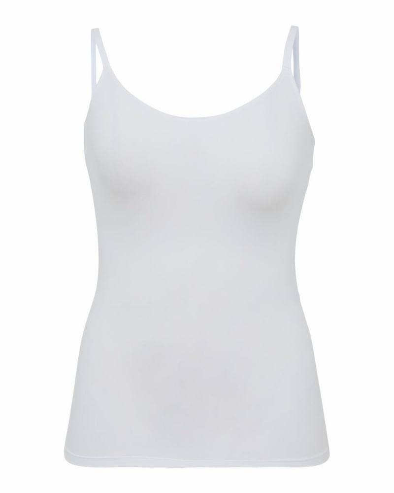 Spanx Socialight Women\'s Cami White | 92SWXNUCK