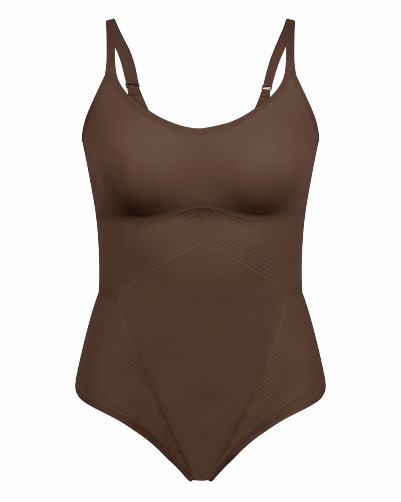 Spanx Thinstincts® 2.0 Cami Thong Women\'s Bodysuits Brown | 25YNLKHDA