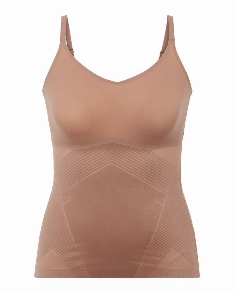 Spanx Thinstincts® 2.0 Women\'s Cami Cafe Au Lait | 98GALDCYU