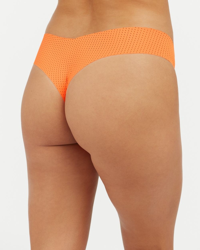 Spanx Under Statements® Women's Thong Orange | 05KAMYWTU