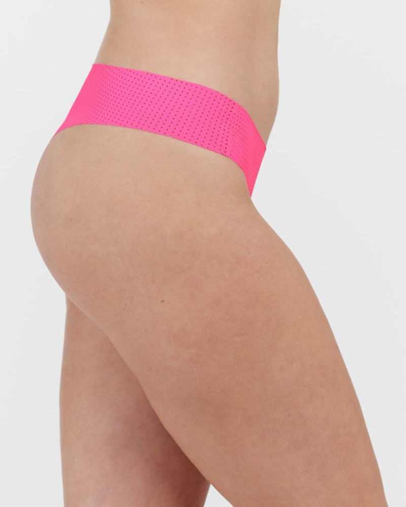 Spanx Under Statements® Women's Thong Pink | 25ILTNBJR