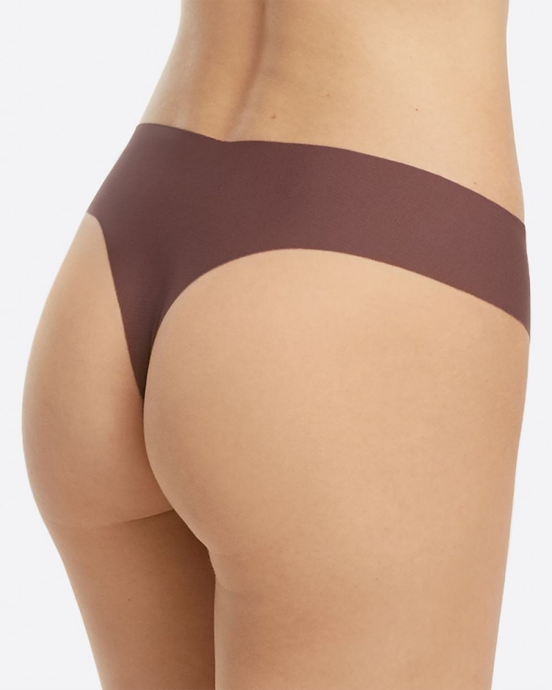 Spanx Under Statements® Women's Thong Purple | 21EVKILRG