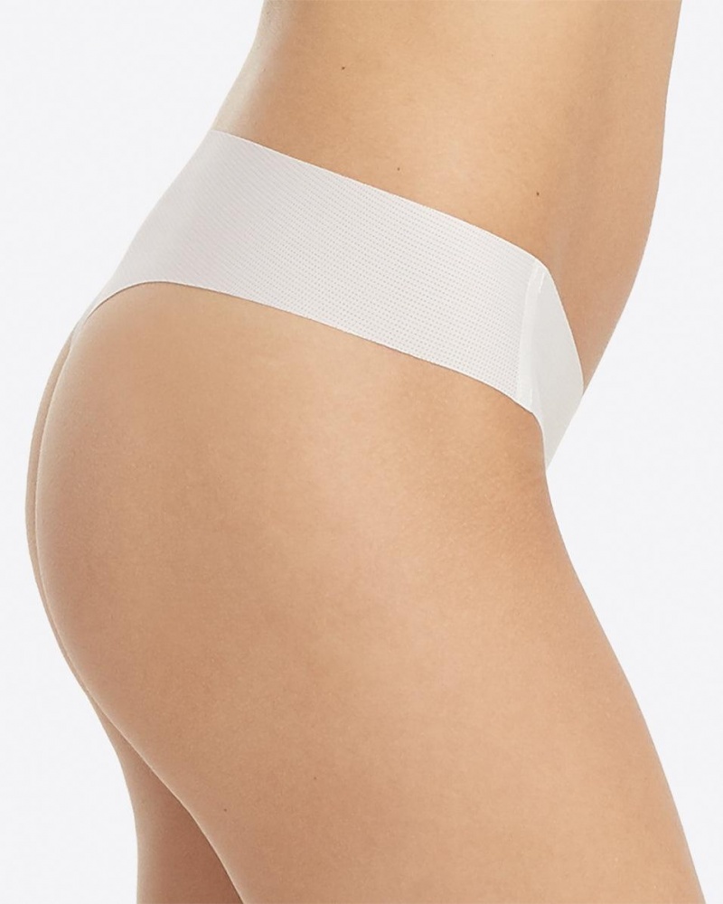 Spanx Under Statements® Women's Thong White | 18TNBVGZY