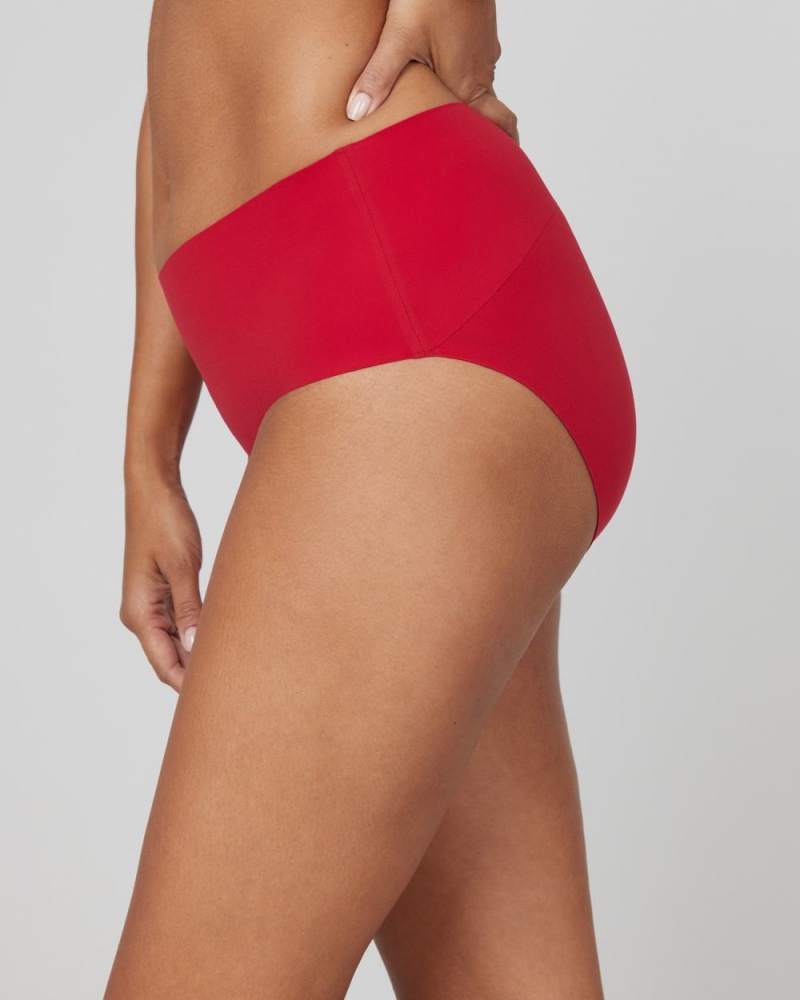 Spanx Undie-tectable® Women's Panties Red | 83QKEUANR