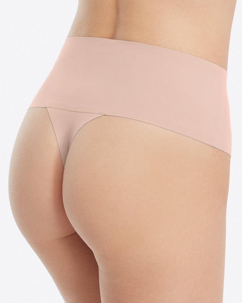 Spanx Undie-tectable® Women's Panties Rose | 85DEUOGXT